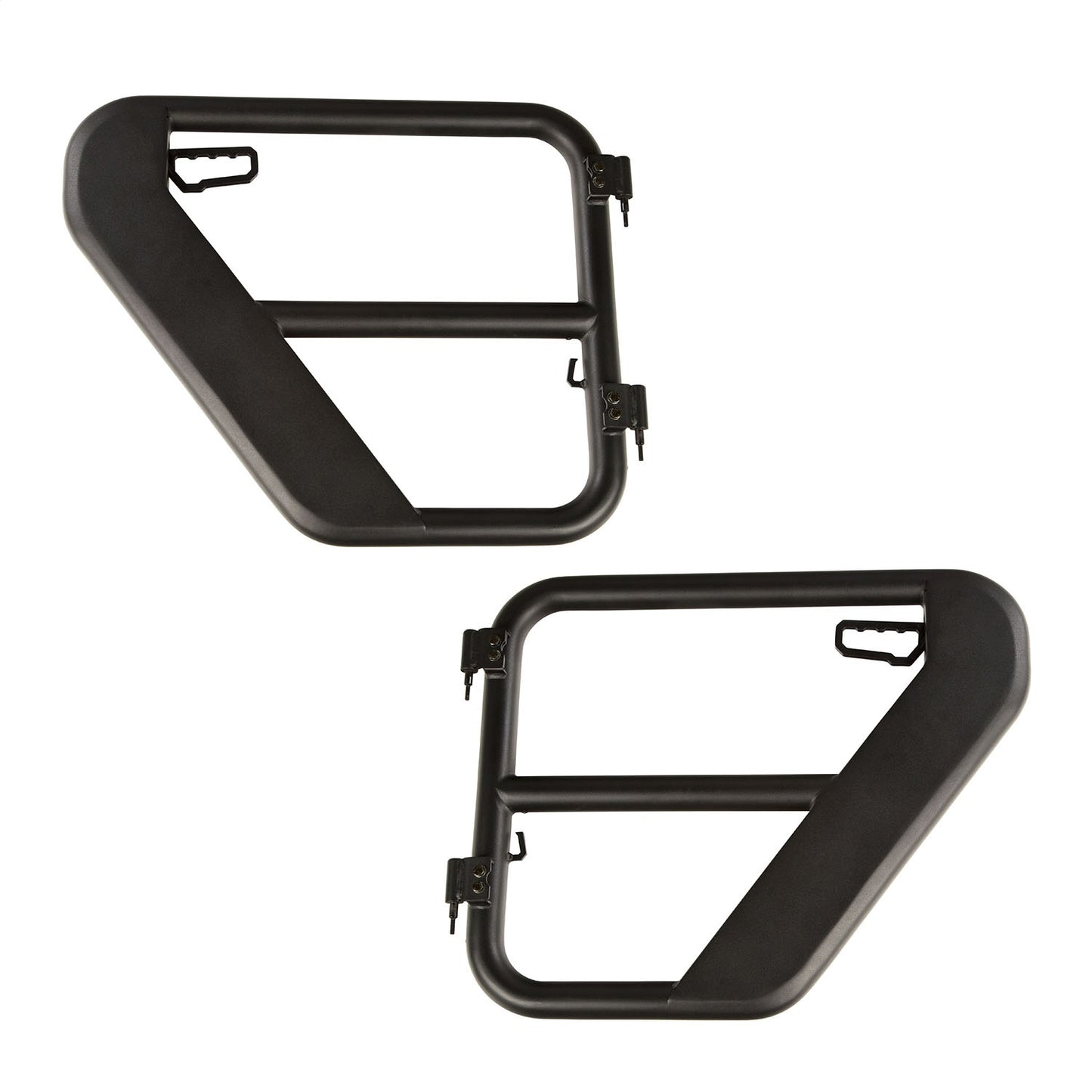 RUGGED RIDGE | 11509.14 | Tube Doors, Rear, Textured Black; 18-19 Jeep Wrangler/Gladiator