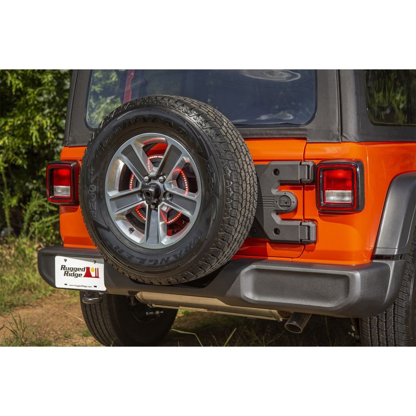 RUGGED RIDGE | 11546.56 | Spartacus Hd Tire Carrier, Hinge Casting; 18-19 Jl
