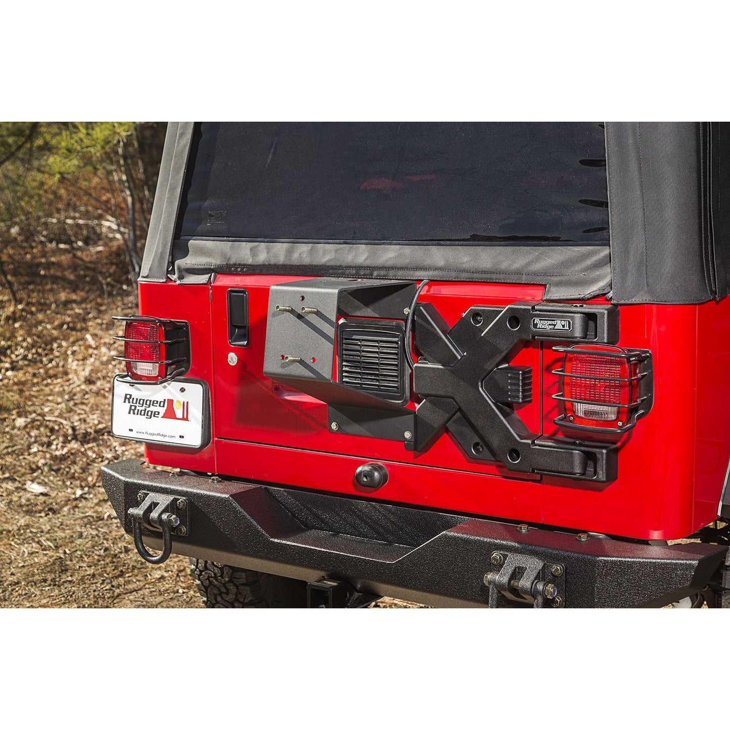 RUGGED RIDGE | 11546.61 | Spartacus Hd Tire Carrier, Hinge Casting; 97-06 Tj