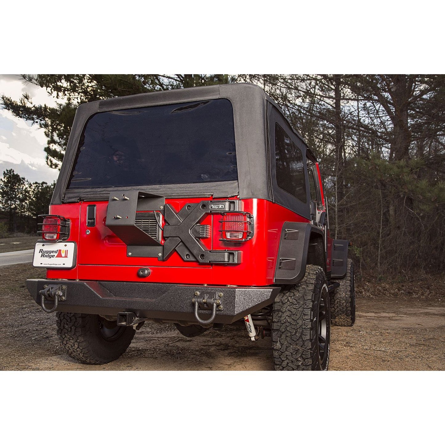 RUGGED RIDGE | 11546.62 | Spartacus Hd Tire Carrier, Whl Mount; 87-06 Yj/Tj