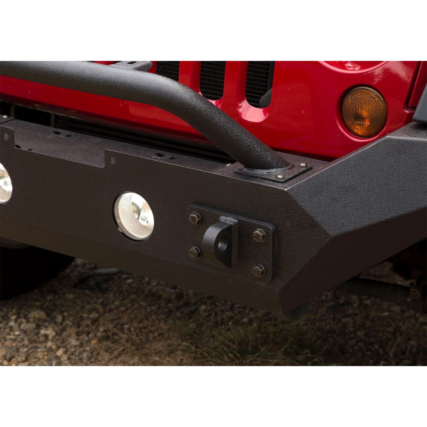 RUGGED RIDGE | 11548.01 | Spartan Front Bumper, High Clearance Ends, With Overrider, 07-18 Jk