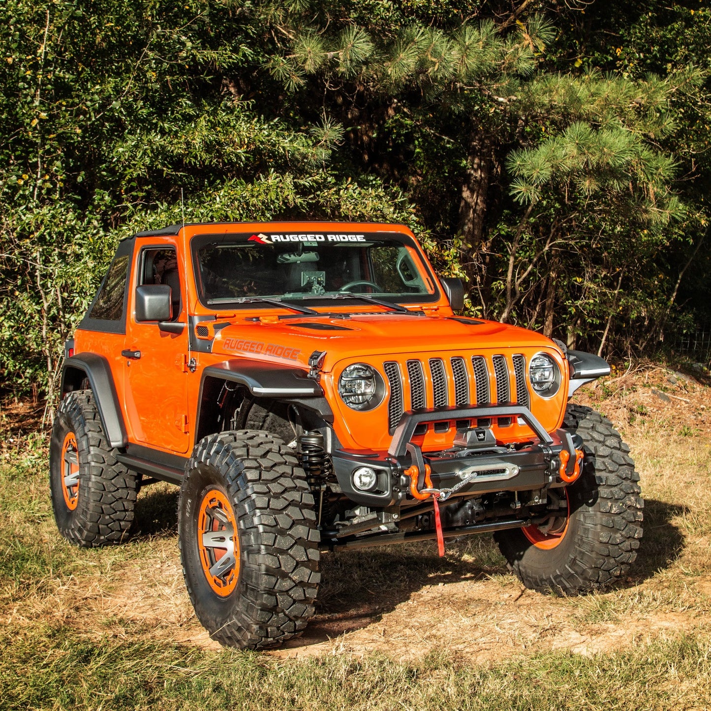 RUGGED RIDGE | 11549.07 | 18-C Wrangler Jl Arcus Stamped Steel Overrider Bar