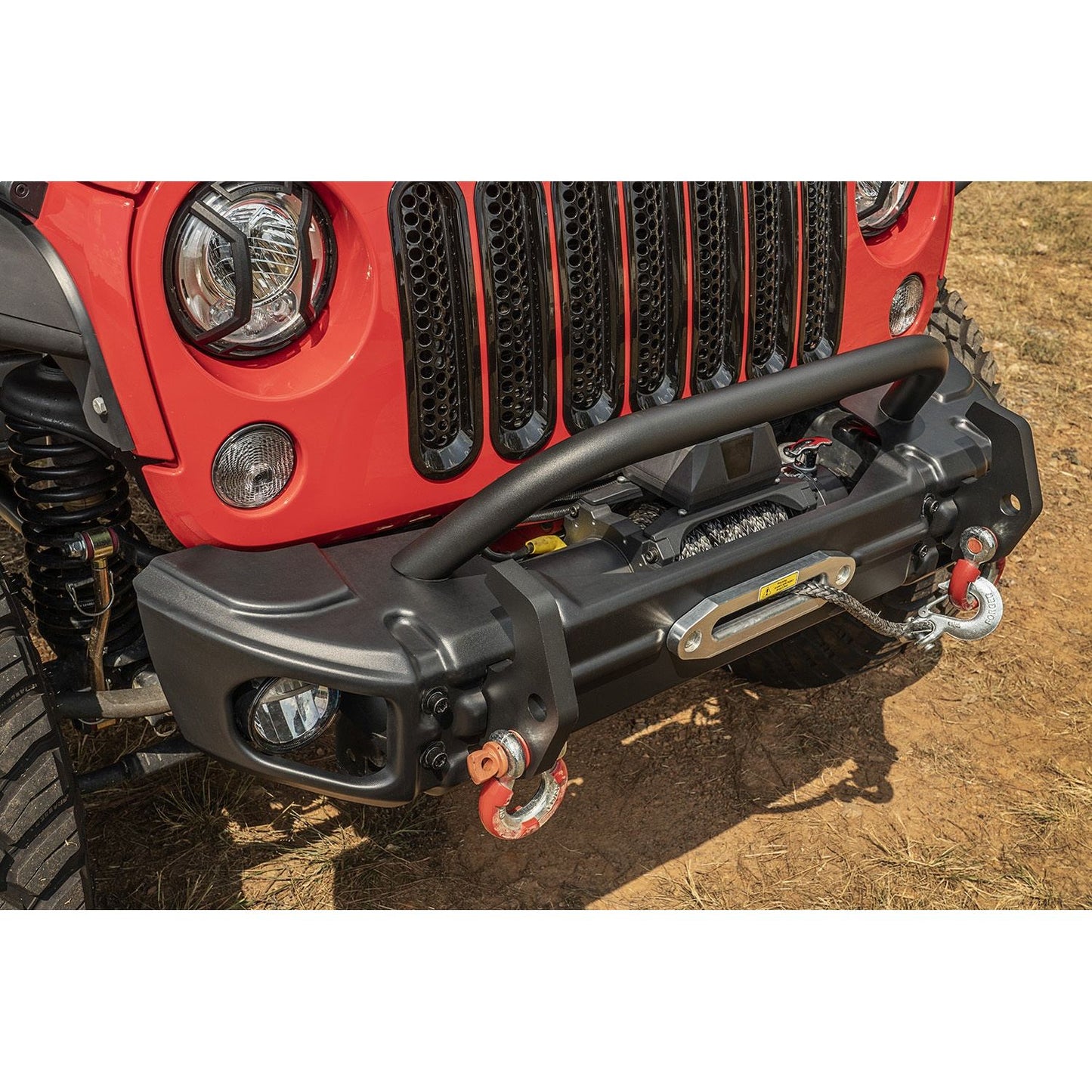 RUGGED RIDGE | 11549.13 | Arcus Front Bumper Set, W/ Overrider, Jk
