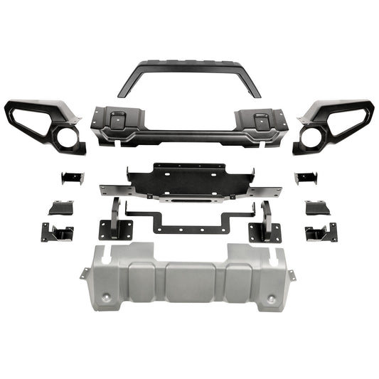 RUGGED RIDGE | 11549.41 | Venator Front Bumper, W/Overrider & Winch Tray; Jl