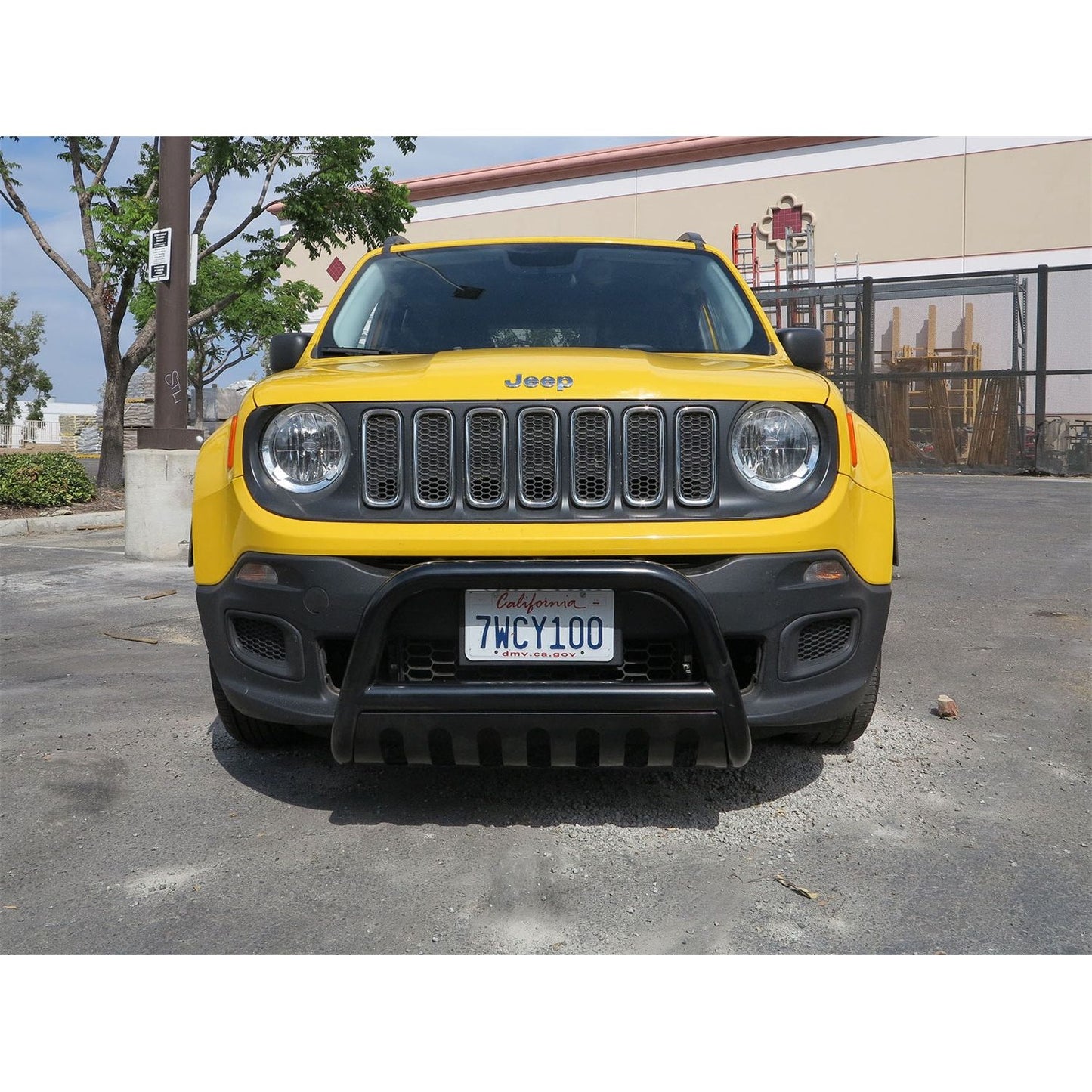 RUGGED RIDGE | 11565.13 | Bull Bar, 2.5 Inch, Black, 15-18 Jeep Renegade Bu