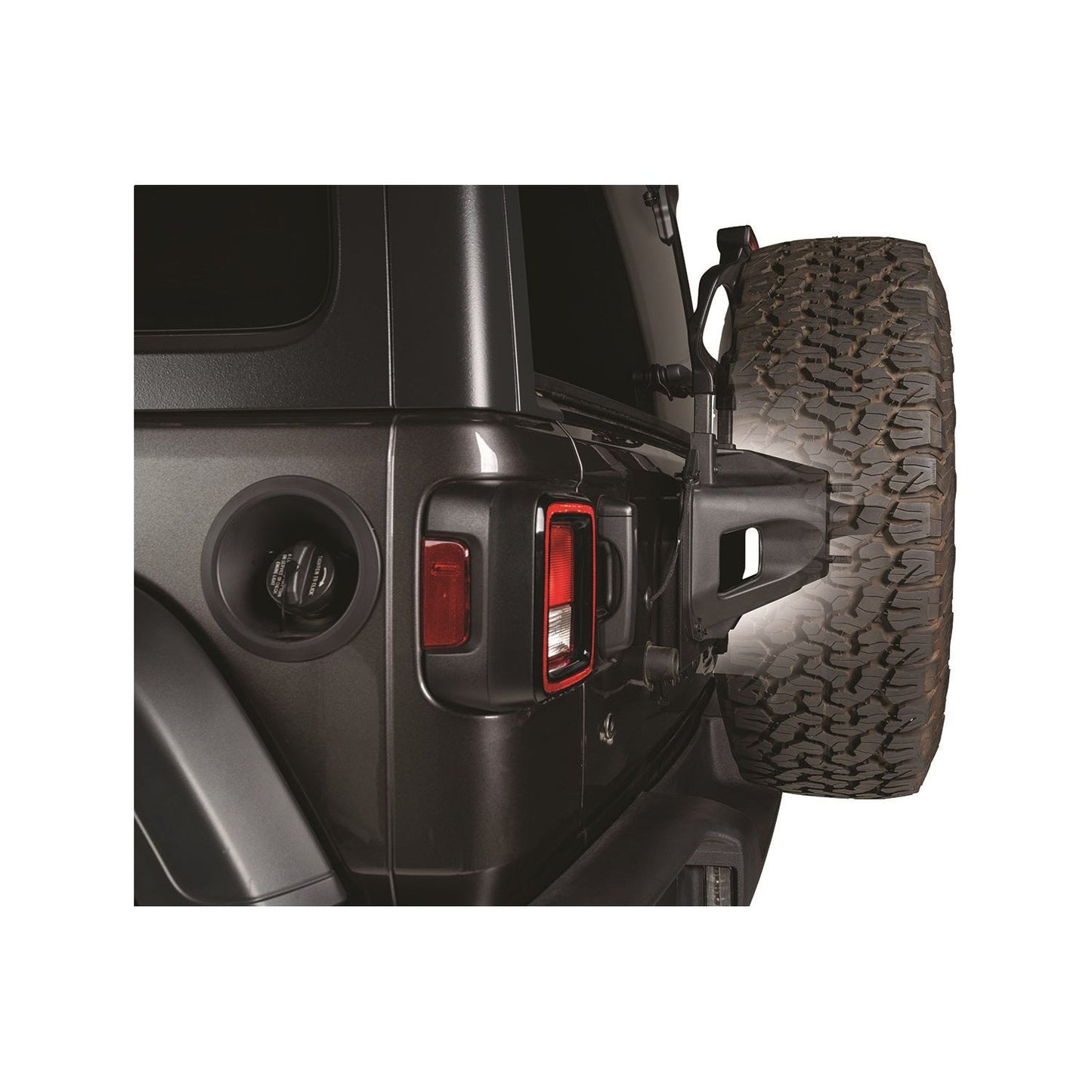 RUGGED RIDGE | 11585.26 | Spare Tire Relocation Bracket; 18-19 Jl