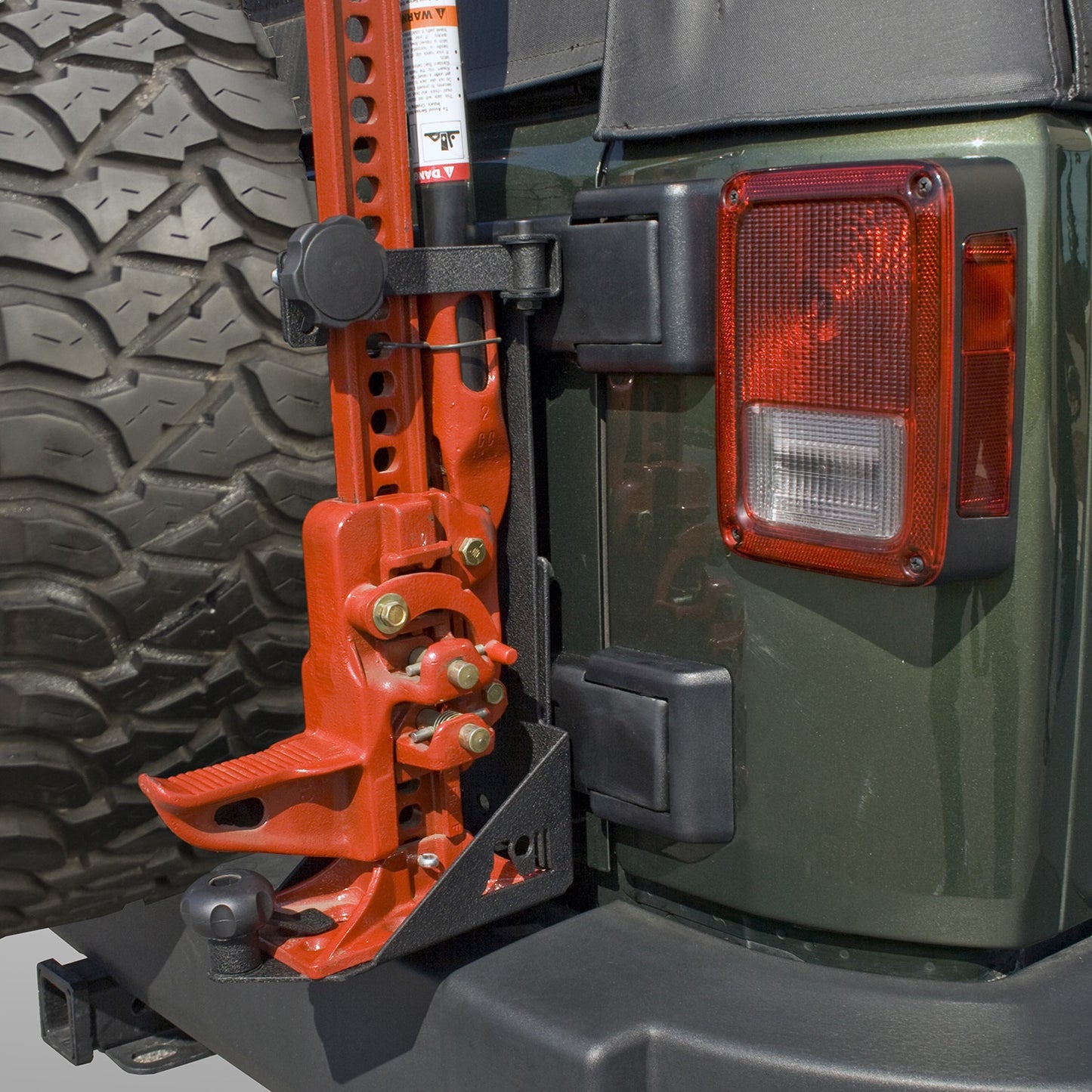 RUGGED RIDGE | 11586.08 | Rugged Ridge 07-16 Wrangler Jk Off-Road Jack Mounting Bracket Kit