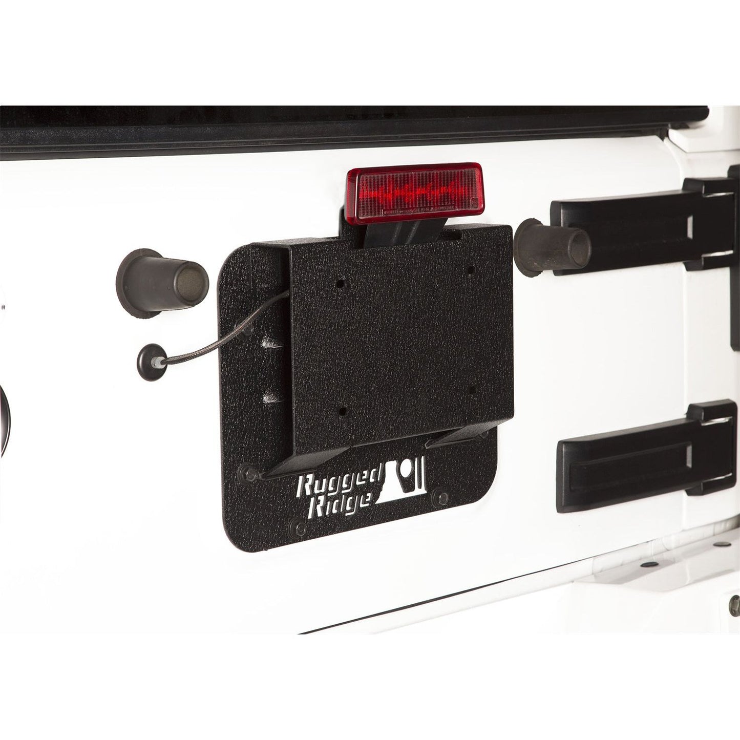 RUGGED RIDGE | 11586.11 | Tire Carrier Delete Kit, 07-18 Jeep Wrangler Jk