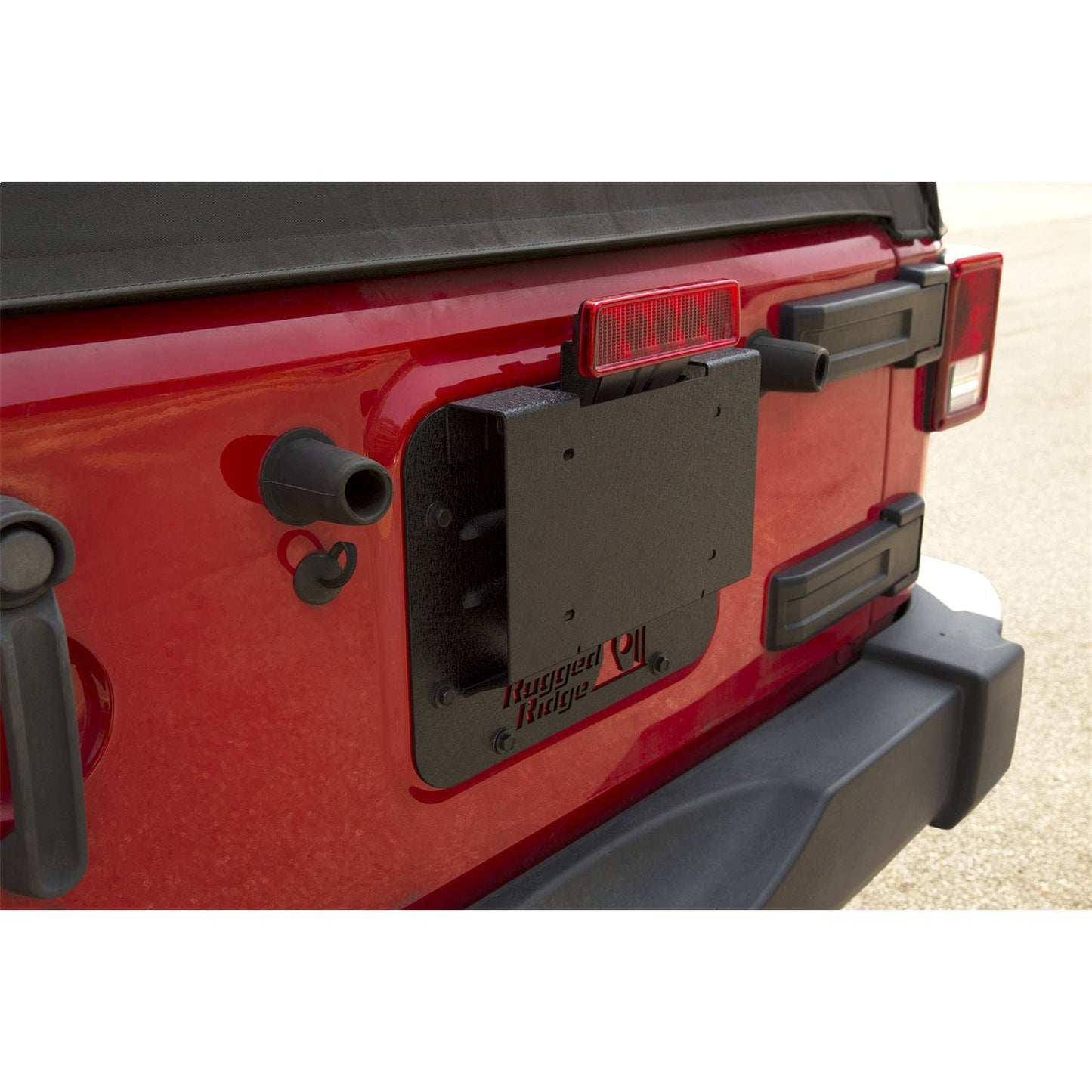 RUGGED RIDGE | 11586.11 | Tire Carrier Delete Kit, 07-18 Jeep Wrangler Jk