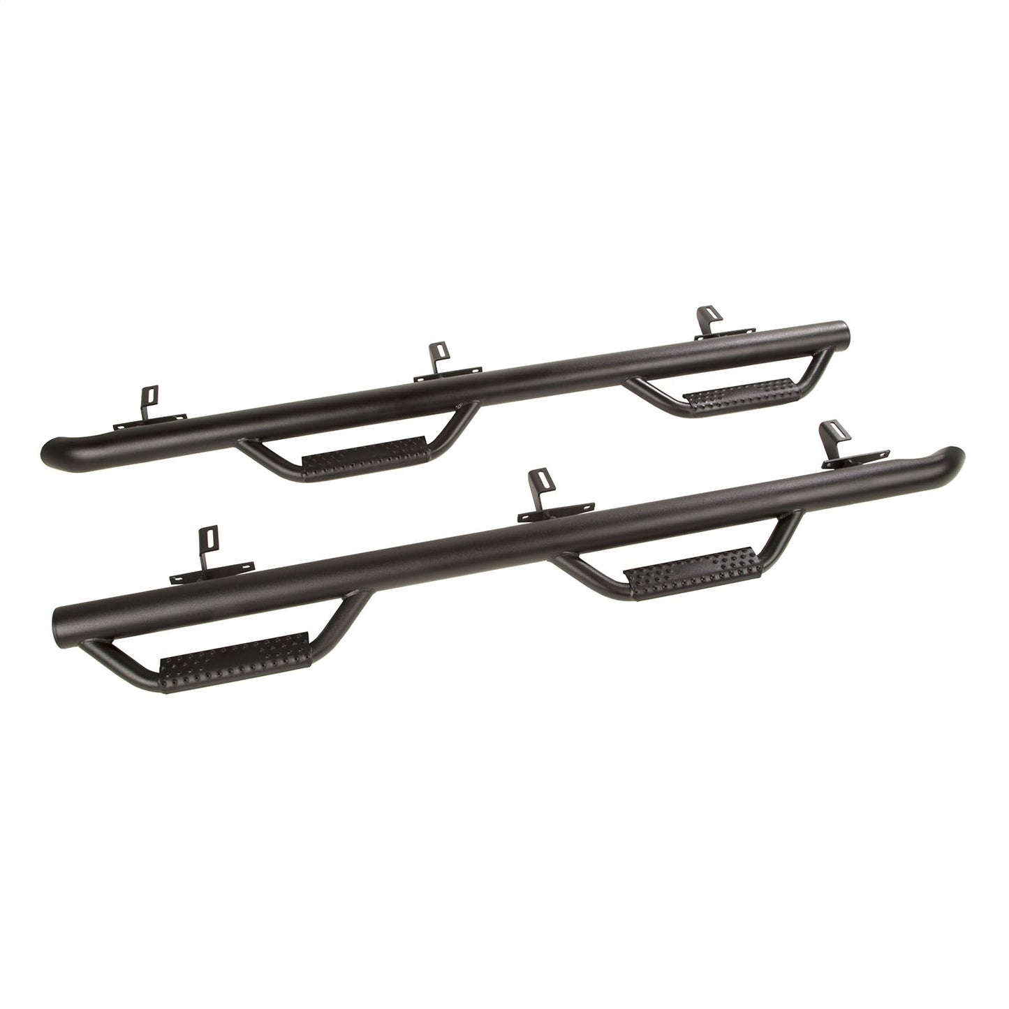 RUGGED RIDGE | 11596.02 | Spartan Nerf Bars, Textured Black; 07-18 Jeep Wrangler Jku, 4 Door