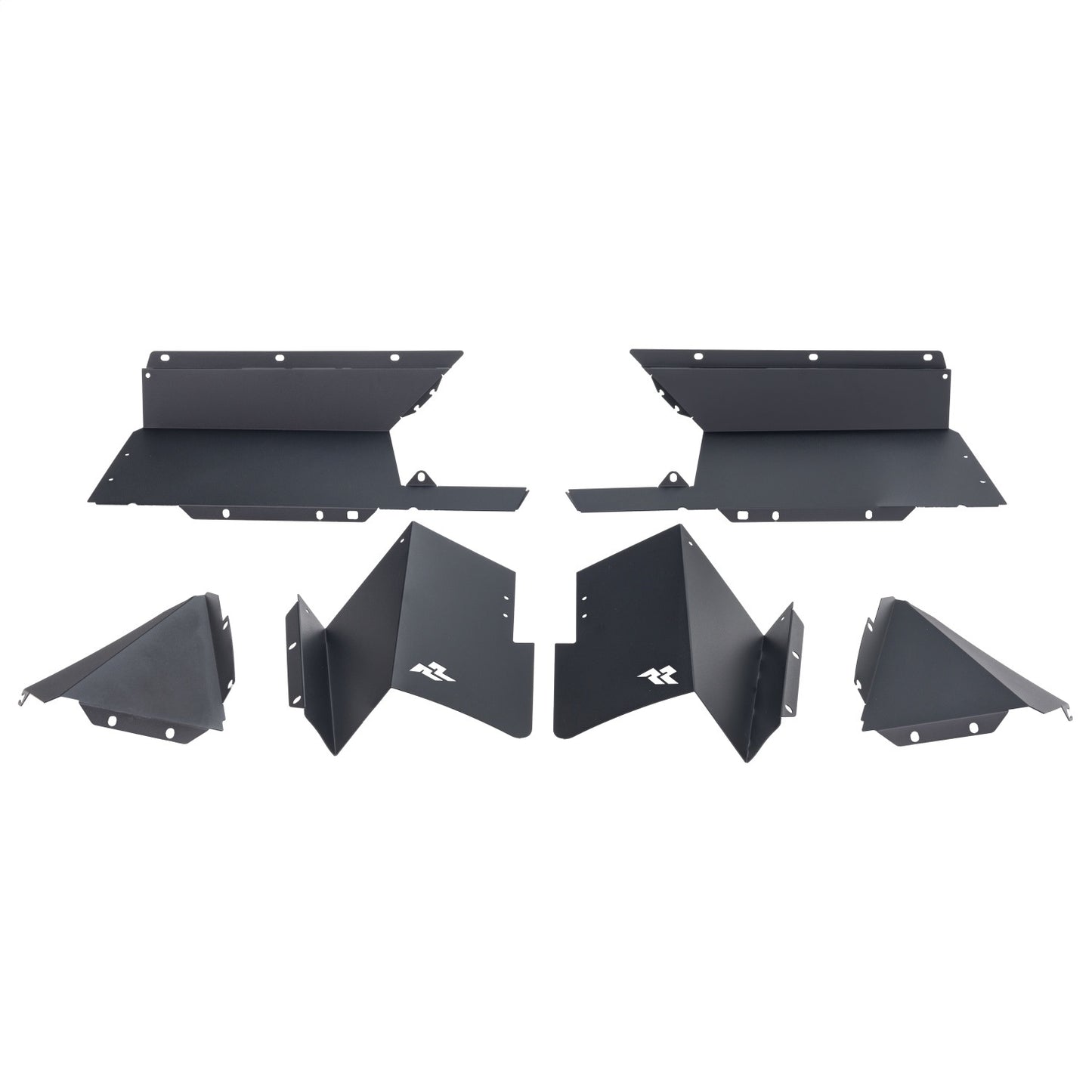 RUGGED RIDGE | 11615.63 | Inner Fender Liners, Rear, Aluminum, Blk; 2020 Jeep Gladiator Jt