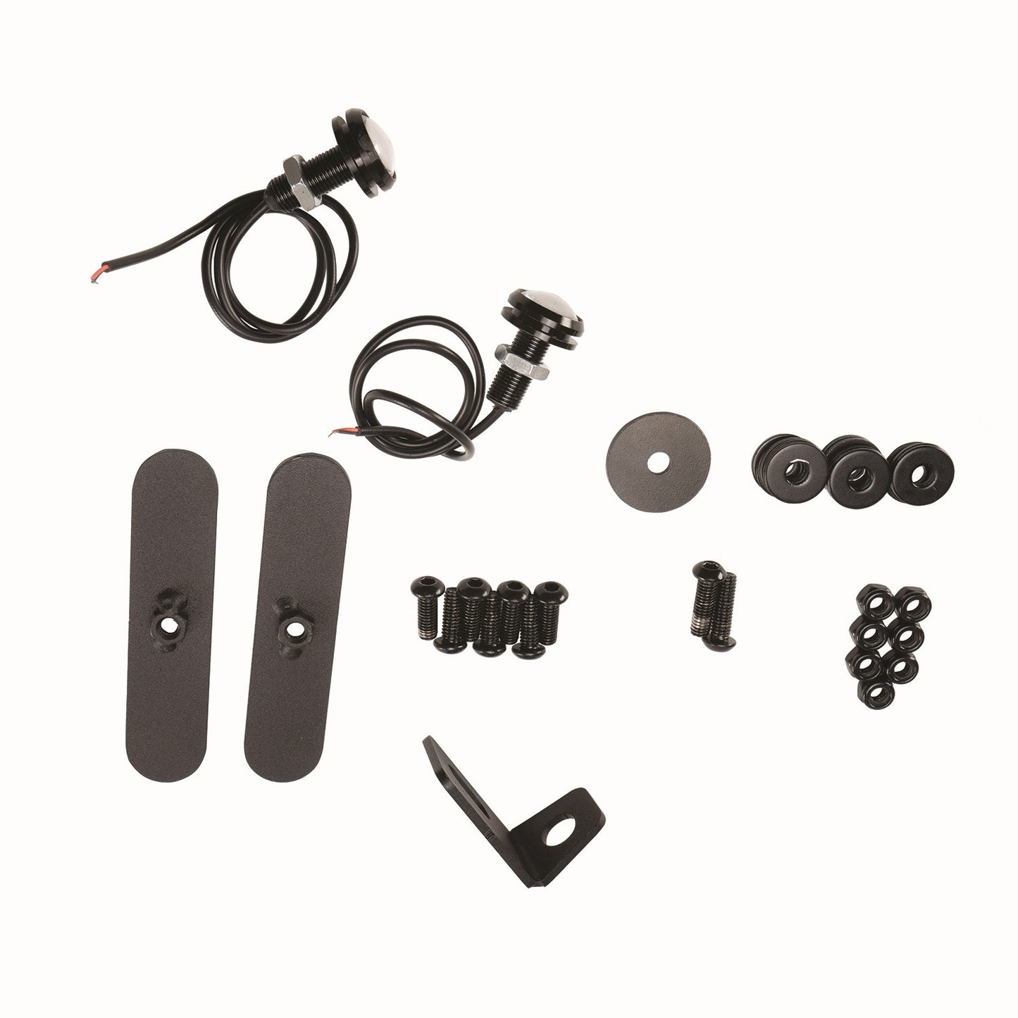 RUGGED RIDGE | 11615.73 | (Kit) Hd Steel Tube Fenders, Full Set, Blk; 18-19 Jl