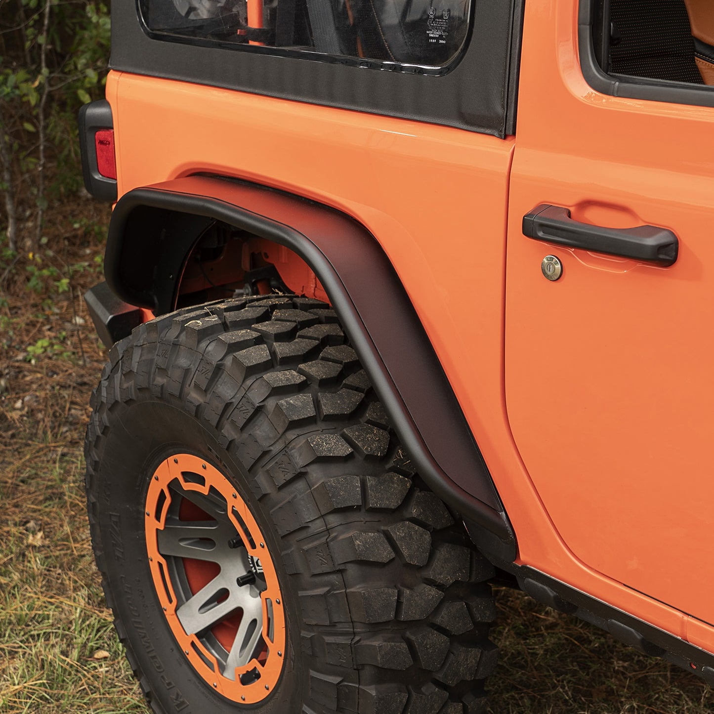 RUGGED RIDGE | 11615.73 | (Kit) Hd Steel Tube Fenders, Full Set, Blk; 18-19 Jl