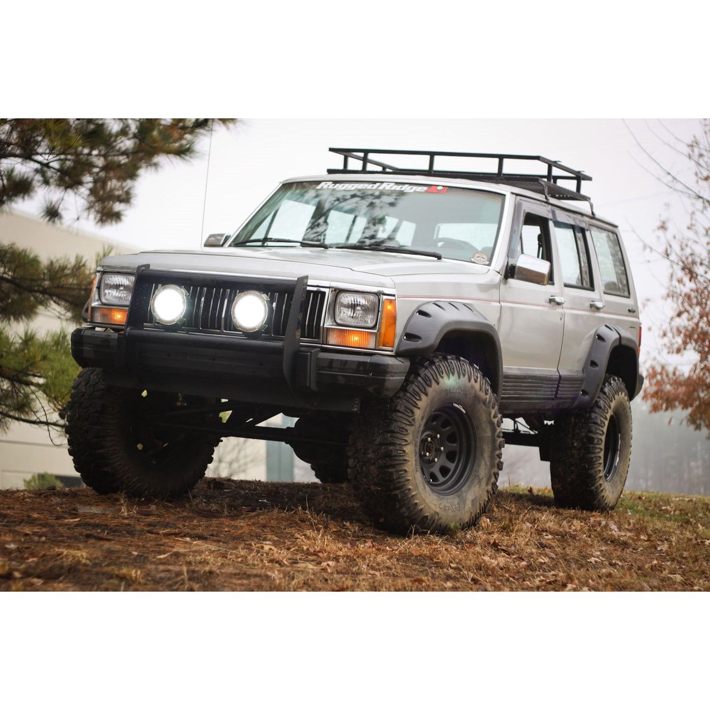 RUGGED RIDGE | 11634.1 | All Terrain Fender Flare Kit, 4-Door, 84-01 Jeep Cherokee (Xj)