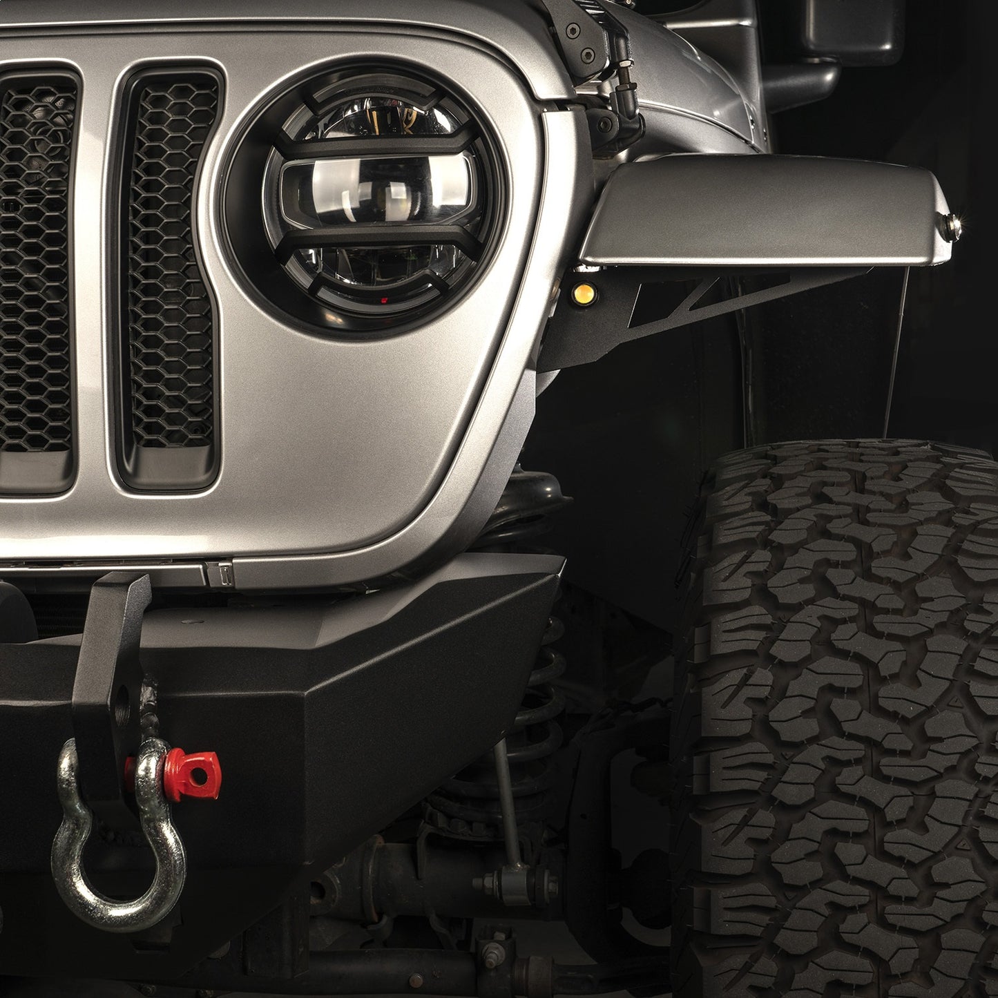 RUGGED RIDGE | 11640.91 | Chop Brackets, Front Fender; 18-19 Jl Sahara