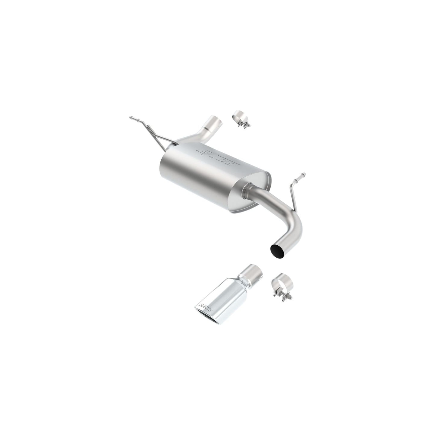 BORLA 2012-2018 Jeep Wrangler Axle-Back Exhaust System Touring Part # 11818