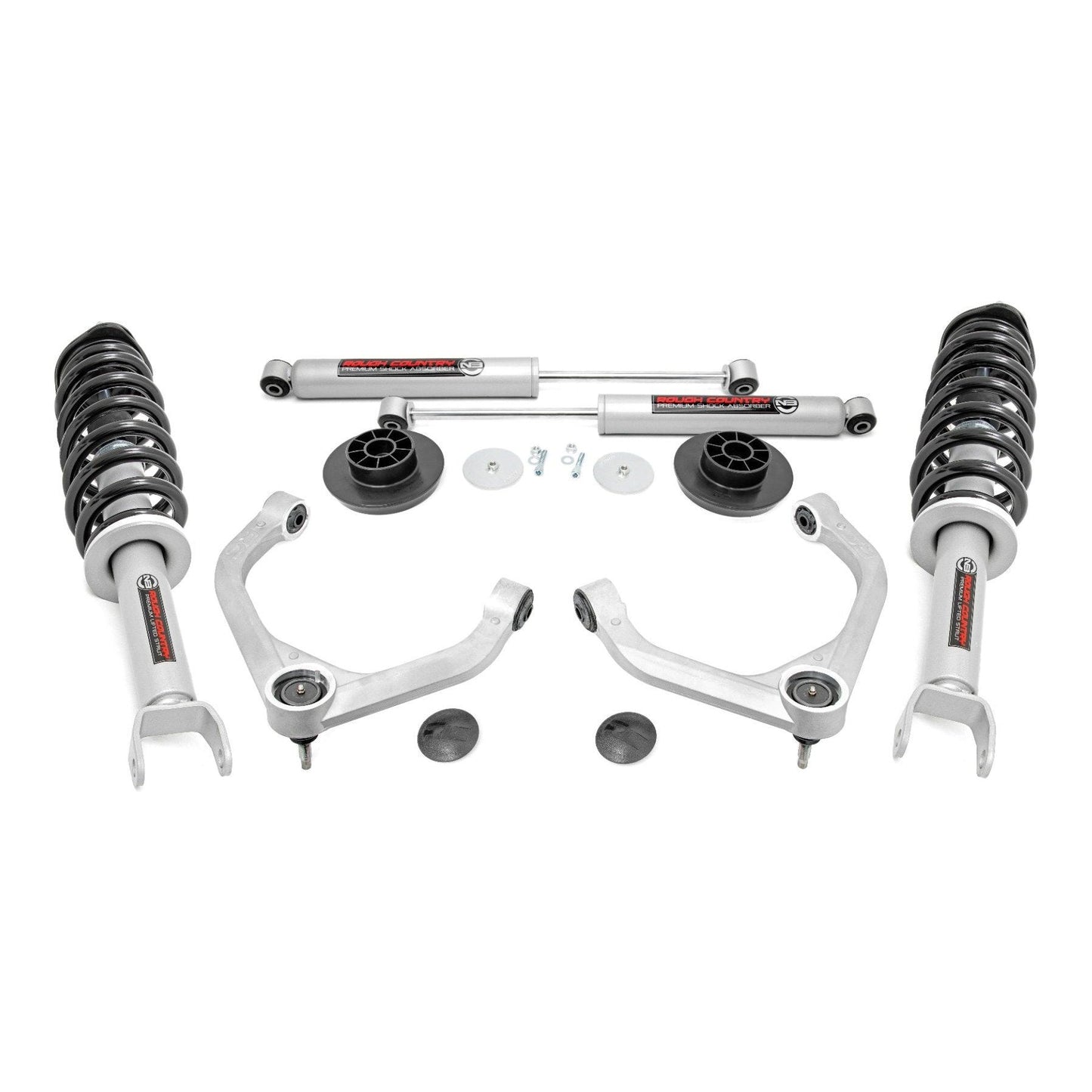 Rough Country N3 Struts w/N3 Rear Shocks 3 Inch Lift Kit I 31231