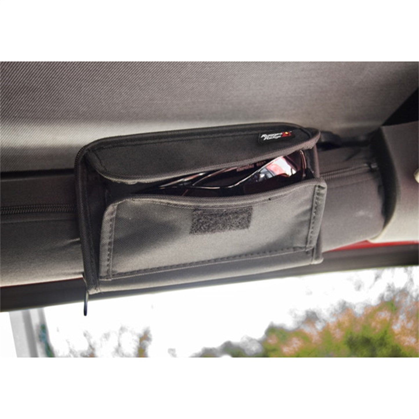 RUGGED RIDGE | 12101.52 | Sunglass Holder,Storage Pouch,55-16 Jeep Cj & Wrangler