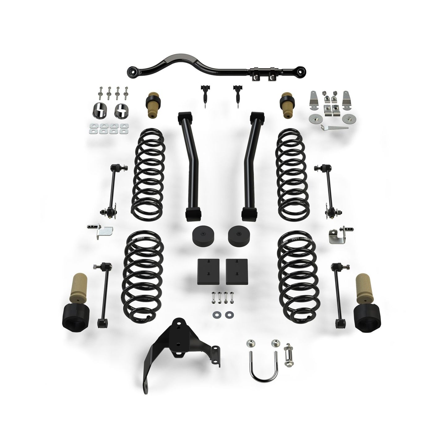 TeraFlex | 07-18 Wrangler JK 2 Door 2.5 Inch Sport ST2 Suspension System No Shocks TeraFlex | 1212000