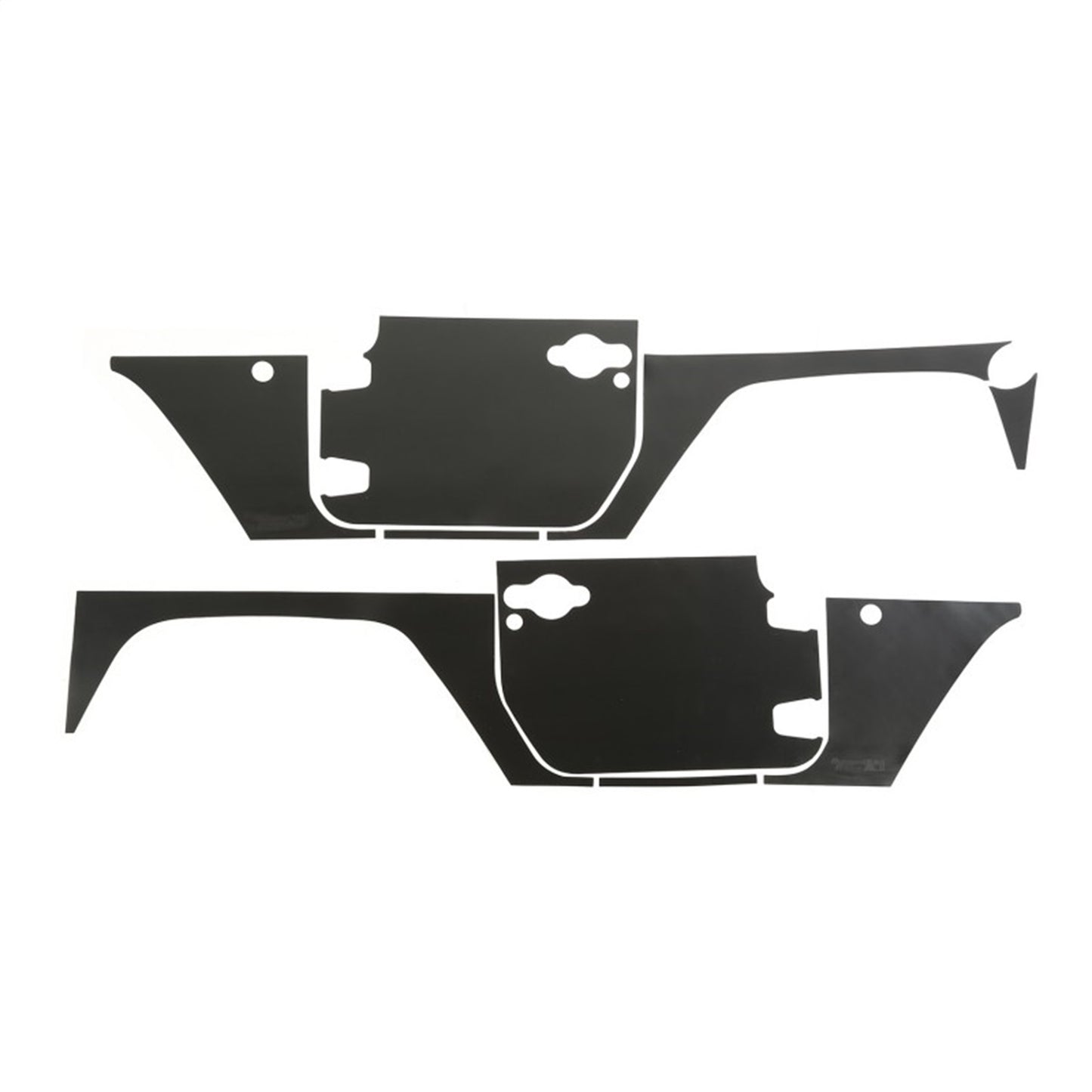 RUGGED RIDGE | 12300.52 | 07-16 Wrangler 2Dr Magnetic Protection Panel Kit