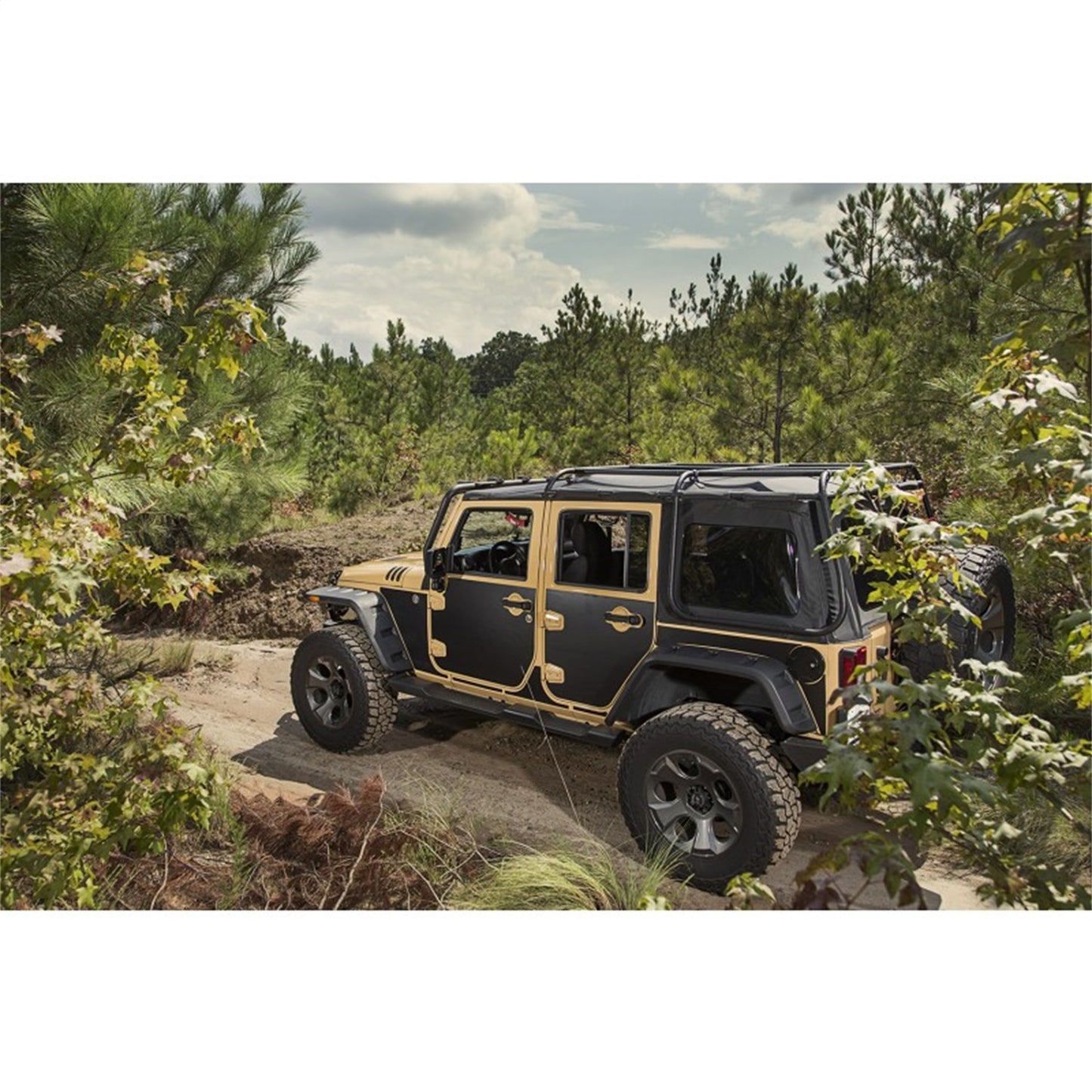RUGGED RIDGE | 12300.53 | 07-16 Wrangler 4Dr Magnetic Protection Panel Kit