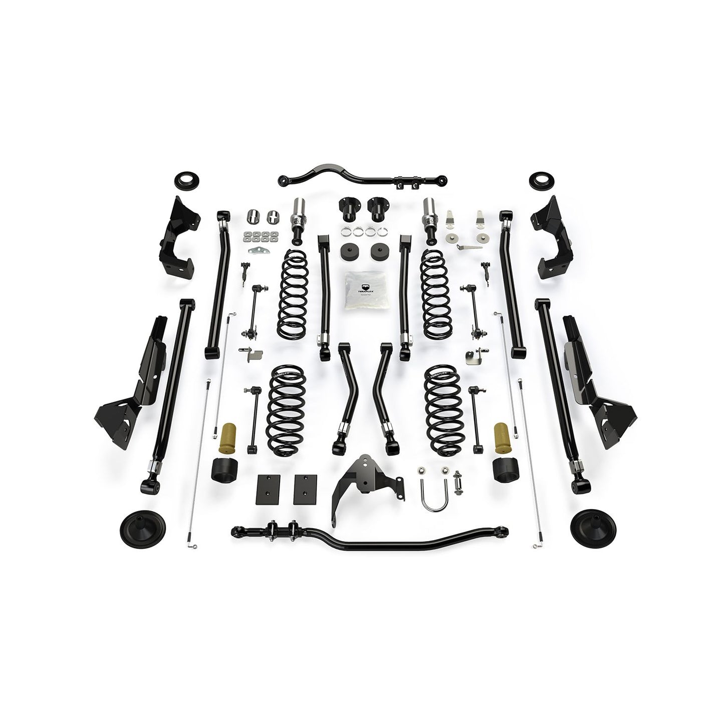 TeraFlex | 07-18 Wrangler JK 2 Door 4 Inch Alpine RT4 Long Arm Suspension System No Shocks TeraFlex | 1234000