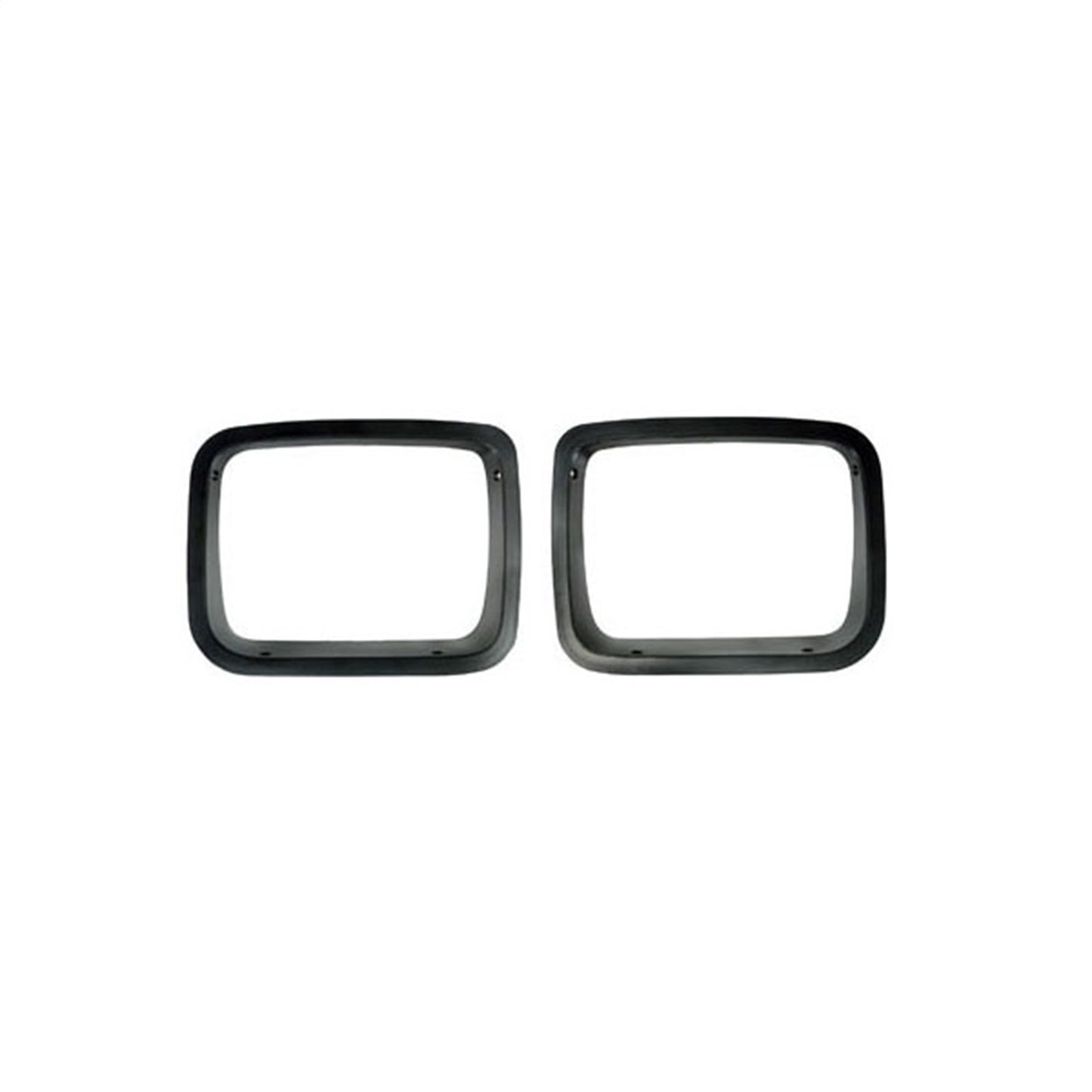 RUGGED RIDGE | 12419.24 | Headlight Bezel Pair, Black Trim, 87-95 Jeep Wrangler