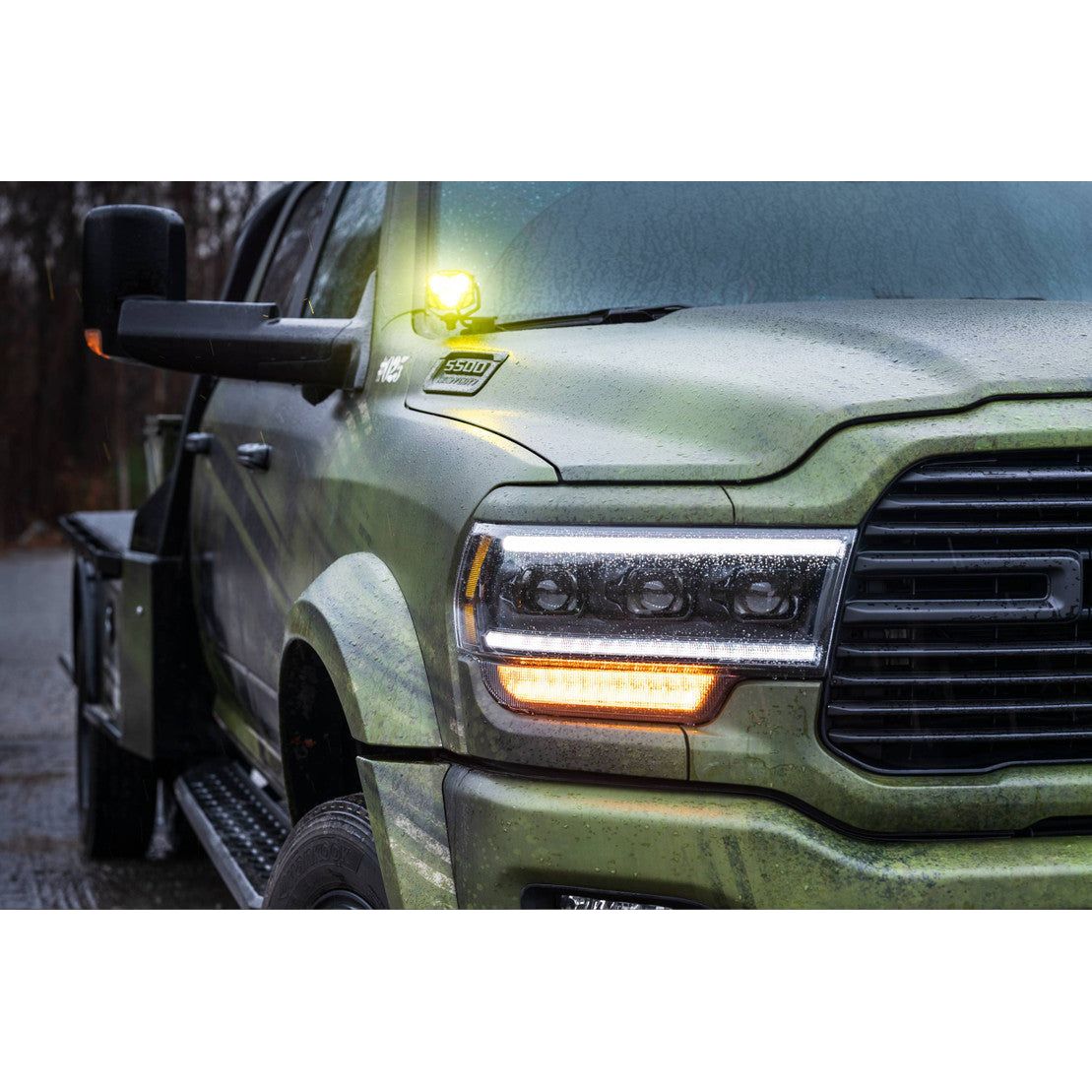 Morimoto Dodge Ram HD (2019+) Ditch Light Brackets for 2019-C RAM 250/3500 - BAF034