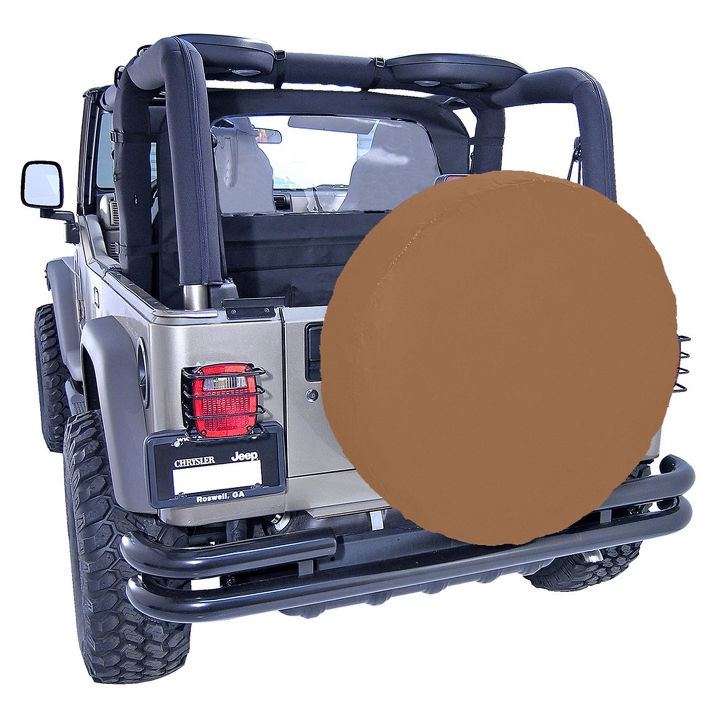 RUGGED RIDGE | 12802.37 | Tire Cover, 30-32 Inch Tire Diameter, Spice