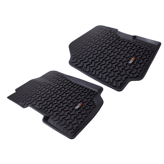 RUGGED RIDGE | 12920.21 | 76-95 Wrangler Cj/ Yj All Terrain Floor Liner Pair Black