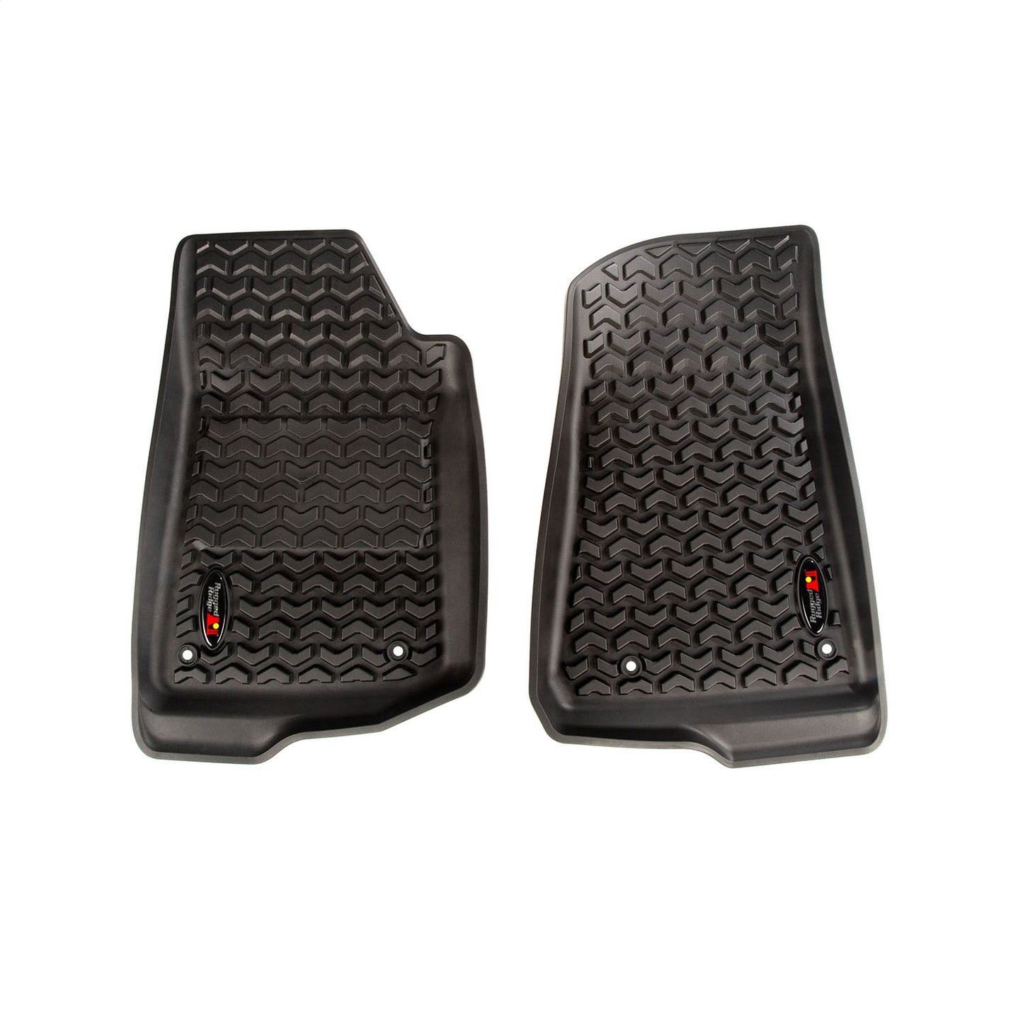 RUGGED RIDGE | 12920.36 | All Terrain Floor Liner, Front Pair, Black; 18-19 Jeep Wrangler/Gladiator