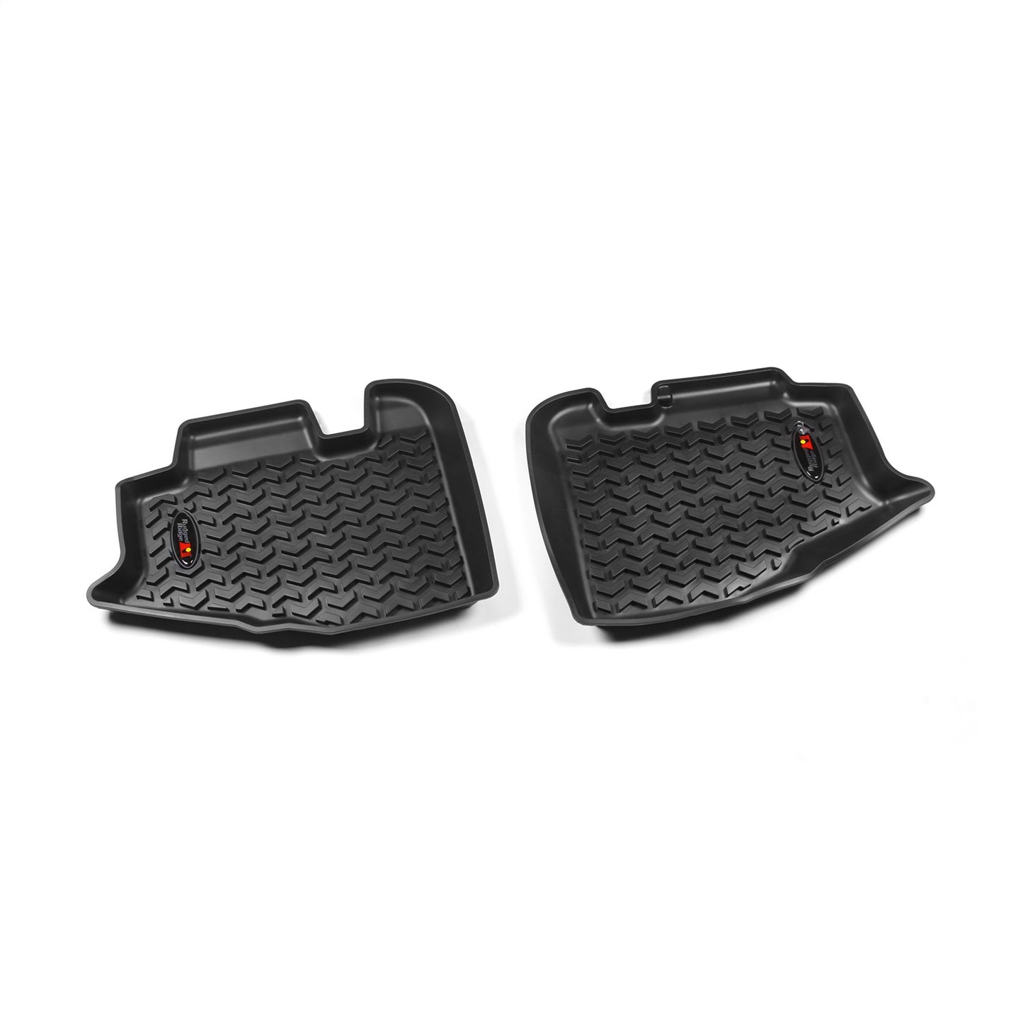 RUGGED RIDGE | 12950.1 | 97-06 Wrangler Tj All Terrain Floor Liner, Rear Pair, Black