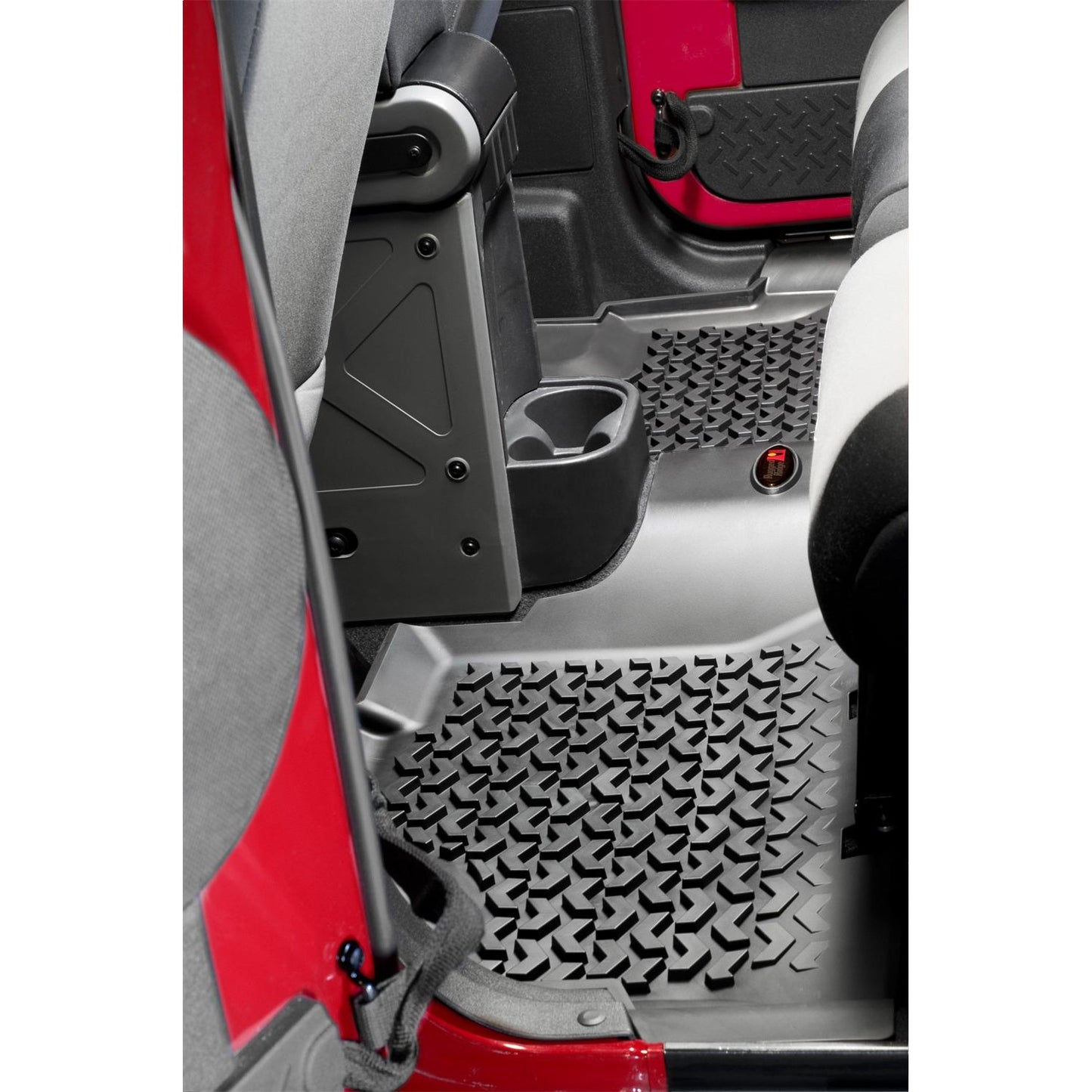 RUGGED RIDGE | 12988.04 | 11-15 Jeep 4-Door Wrangler (Jk) Floor Liners Kit Black