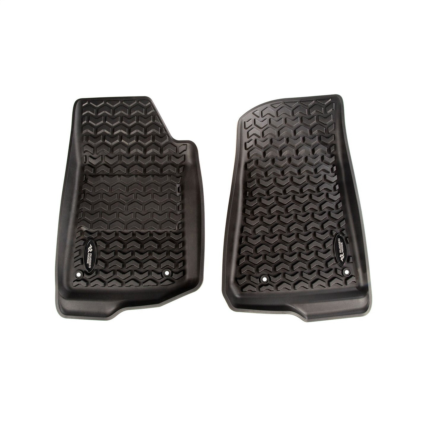 RUGGED RIDGE | 12988.07 | Floor Liner Kit, Blk, F/R/Full Cargo; 18-19 Jl 2Dr