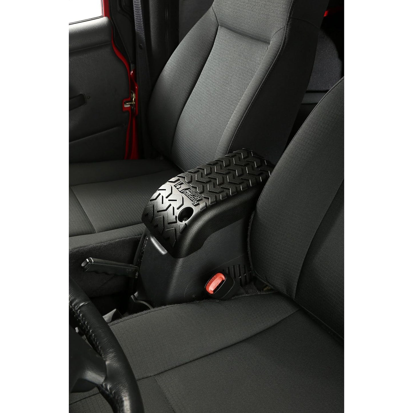 RUGGED RIDGE | 13104.6 | 02-06 Wrangler Armrest Cover, Black, Polyurethane Black