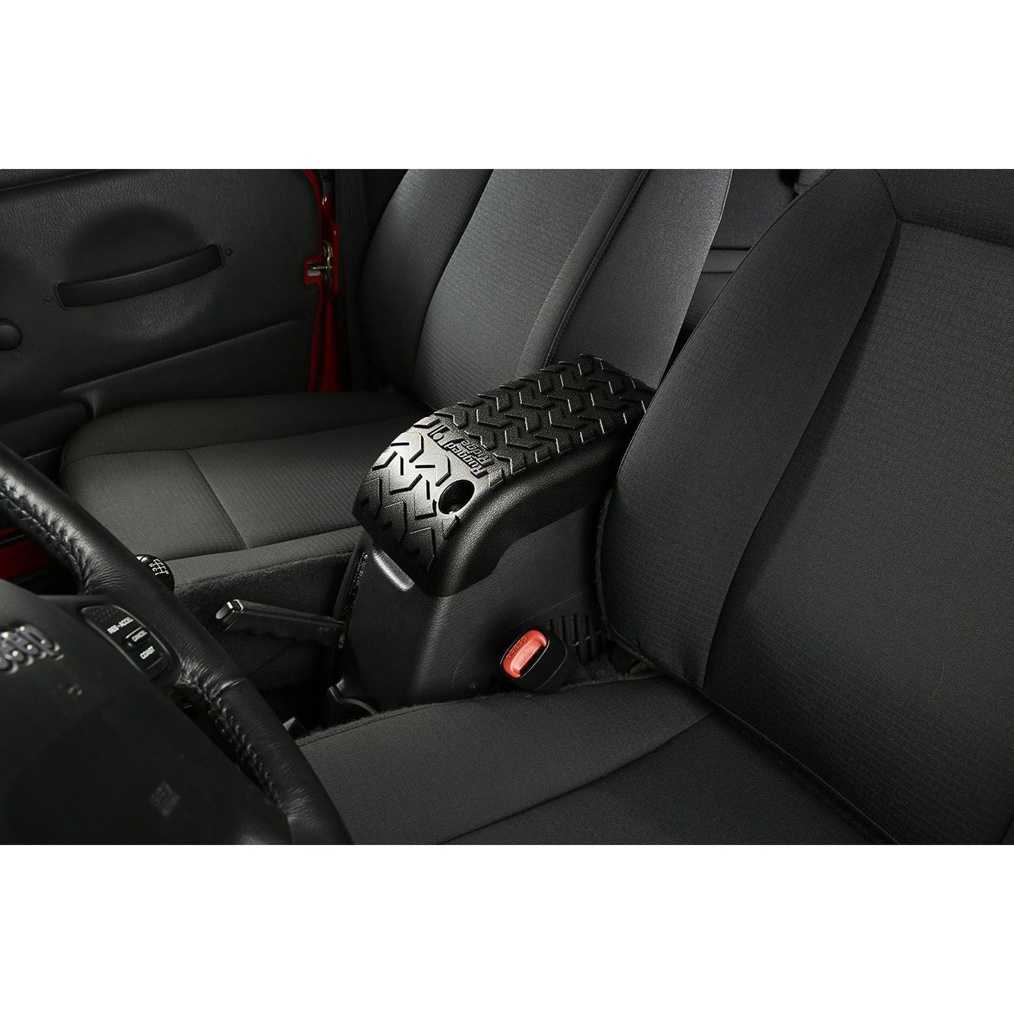 RUGGED RIDGE | 13104.6 | 02-06 Wrangler Armrest Cover, Black, Polyurethane Black