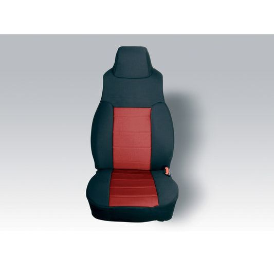 RUGGED RIDGE | 13211.53 | Seat Cover Kit, Front, Neoprene, Red; 91-95 Jeep Wrangler Yj