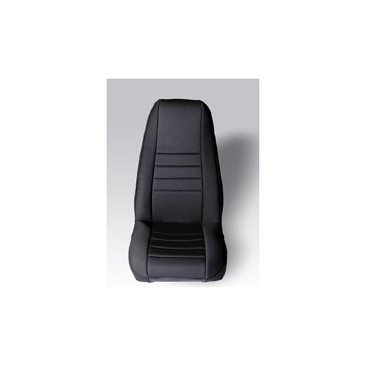 RUGGED RIDGE | 13212.01 | Seat Cover Kit, Front, Neoprene, Black; 76-90 Jeep Cj/Wrangler Yj