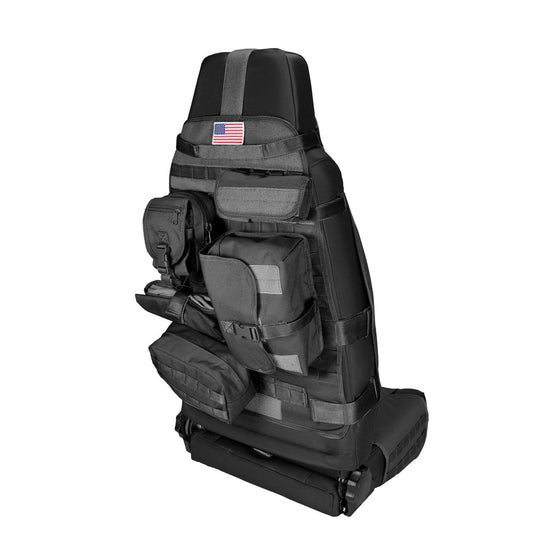 RUGGED RIDGE | 13236.01 | Seat Cover, Front, Cargo, Black; 76-19 Jeep Cj/Wrangler/Gladiator