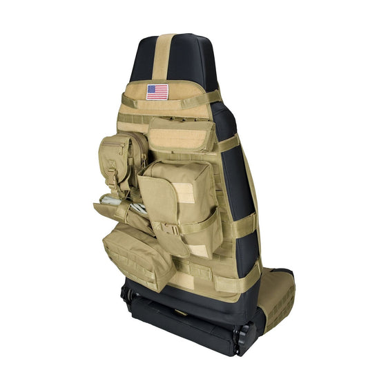 RUGGED RIDGE | 13236.04 | Seat Cover, Front, Cargo, Tan; 76-19 Jeep Cj/Wrangler/Gladiator