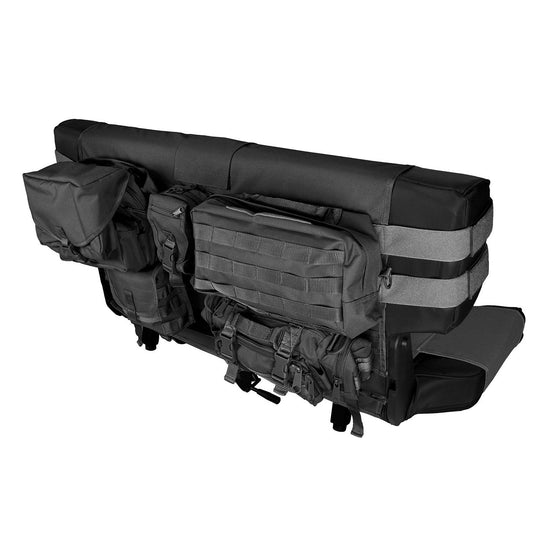 RUGGED RIDGE | 13246.01 | Rear Cargo Seat Cover, Black, 76-06 Jeep Cj & Wrangler