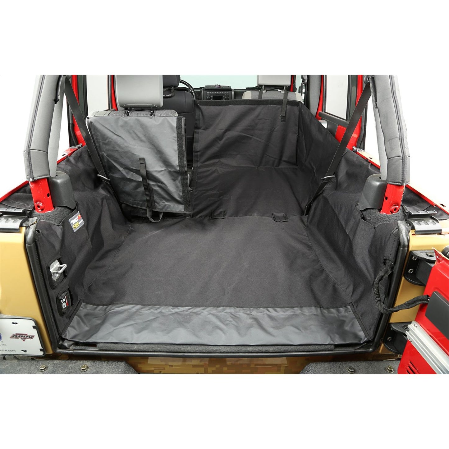 RUGGED RIDGE | 13260.01 | 07-16 Wrangler C3 Cargo Cover, Without Subwoofer Black