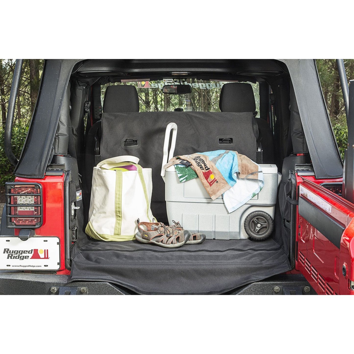 RUGGED RIDGE | 13260.03 | C3 Cargo Cover, W/O Subwoofer; 07-17 Jk, 2 Door