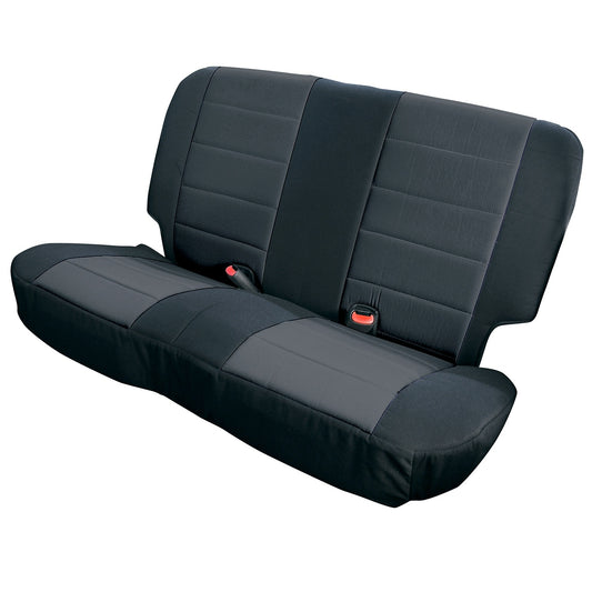 RUGGED RIDGE | 13263.01 | Seat Cover, Rear, Neoprene Black; 03-06 Jeep Wrangler Tj