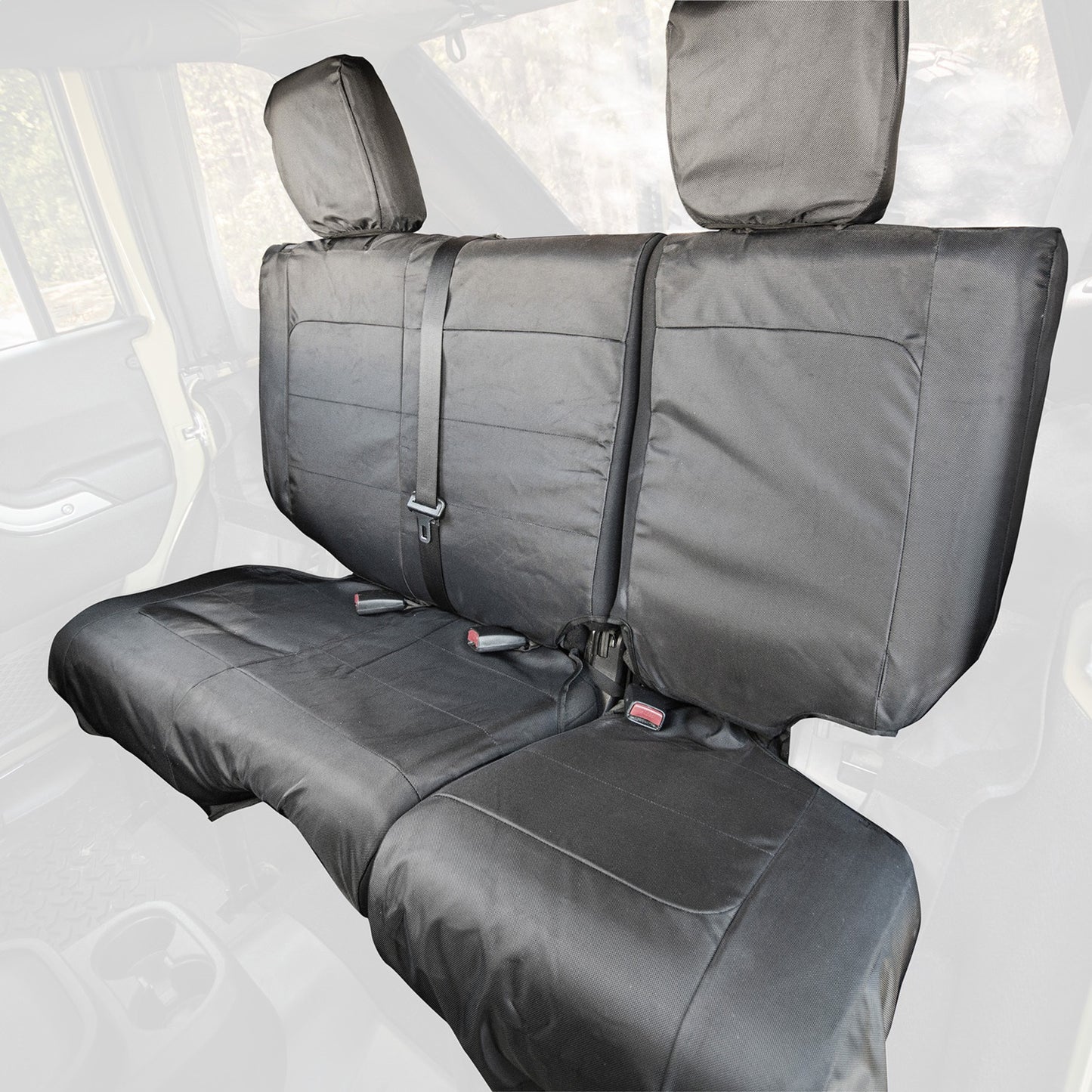 RUGGED RIDGE | 13266.06 | 07-10 Jk Ballistic Seat Cvr, Rear, Blk, 840D