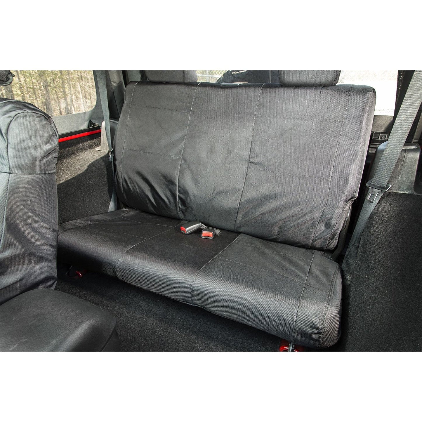 RUGGED RIDGE | 13266.07 | 11-16 Wrangler Jk Ballistic Seat Cvr, Rear, Blk, 840D