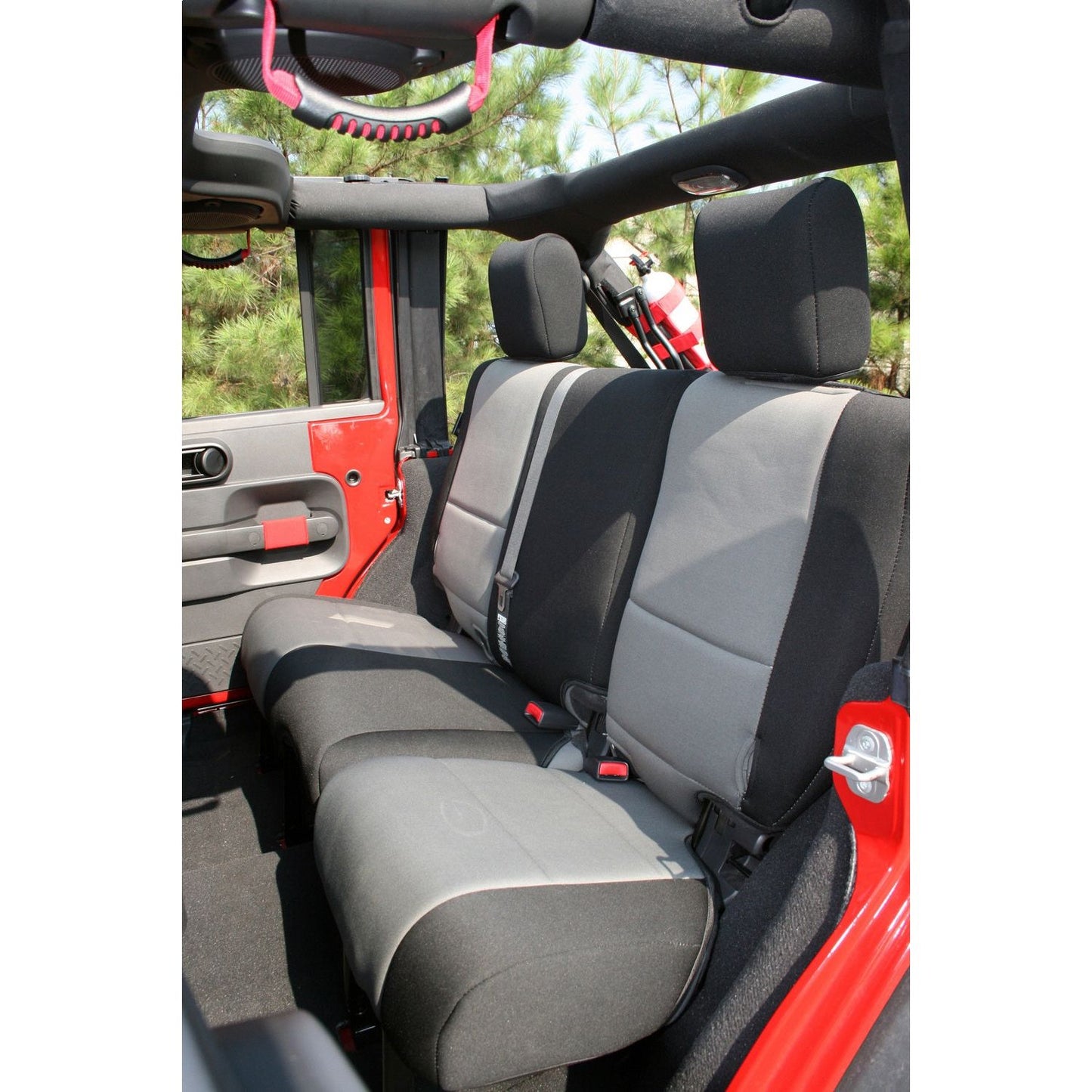 RUGGED RIDGE | 13296.09 | Seat Cover Kit, Black/Gray; 11-18 Jeep Wrangler Jk, 2 Door