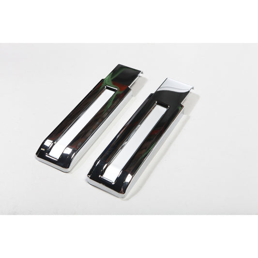 RUGGED RIDGE | 13311.24 | 07-16 Wrangler Tailgate Hinge Covers, Chrome