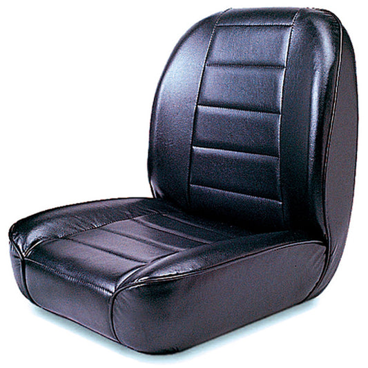 RUGGED RIDGE | 13400.01 | Low Back Front Bucket Seat,Black,55-95 Jeep Wrangler