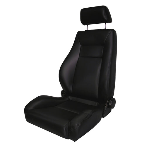 RUGGED RIDGE | 13404.01 | Super Seat With Recliner,Black,76-03 Jeep Cj & Wrangler